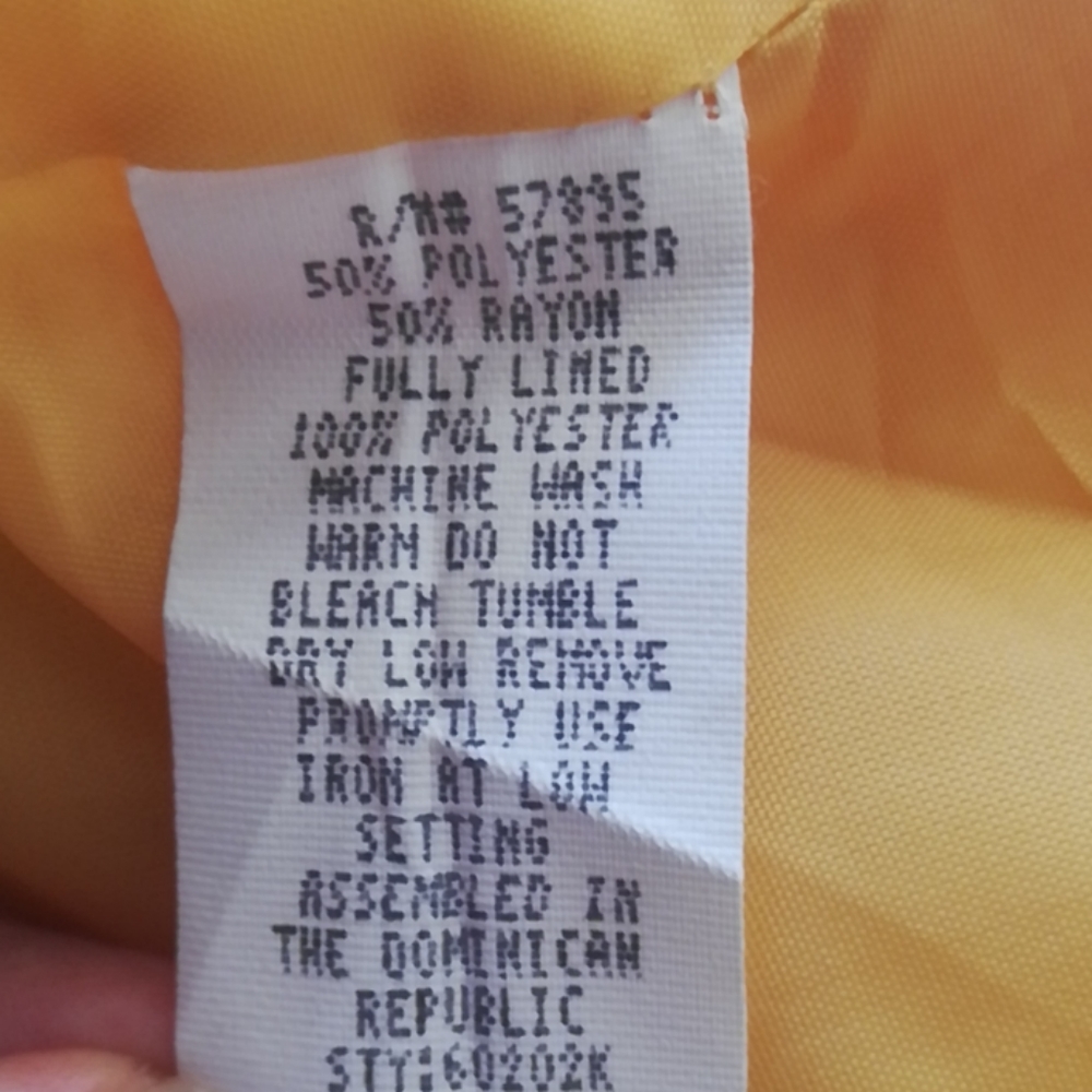 Yellow Oversized Blazer - Picture 6 of 6